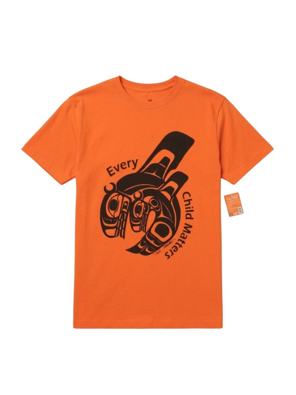 NWT | Indigenous Proud Every Child Matters Orange Shirt Day Graphic Tee | Small - Picture 2 of 6